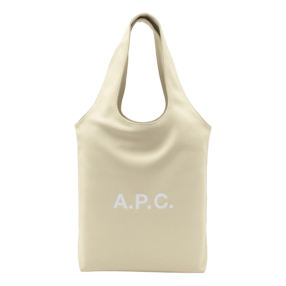 A.p.c. Kvinno Beige Väskor Dam, One Size, Polyester, Tote Ninon Small