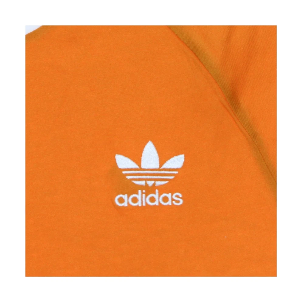 Adidas 3-Stripes Tee Bright Orange Heren