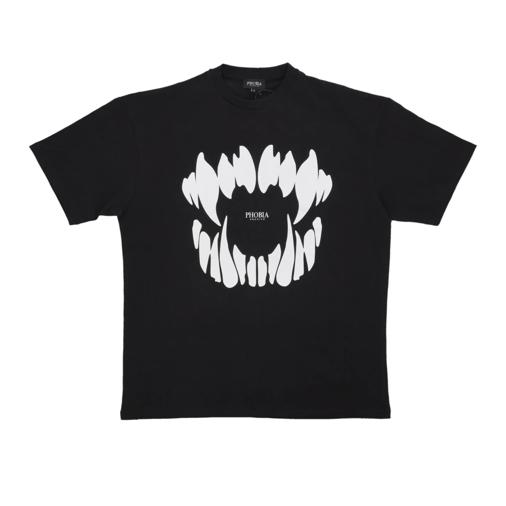 Phobia Archive Uomo Nero Mouth Print Tee