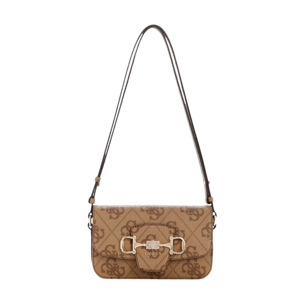 Guess Donna Beige - Janie Convertible Crossbody Bag - Bags - One Size