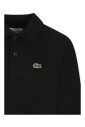 polo-noir-a-manches-longues