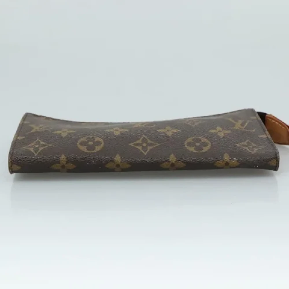 Louis Vuitton Vintage Pre-owned Canvas pouches Brown Dames