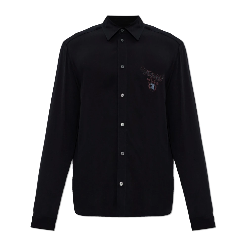 Diesel Uomo Nero Magliette, Xl, New,