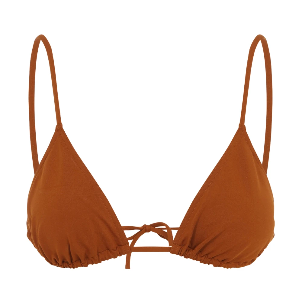 Eres Bruine Driehoek Bikini Top Zwemkleding Brown Dames
