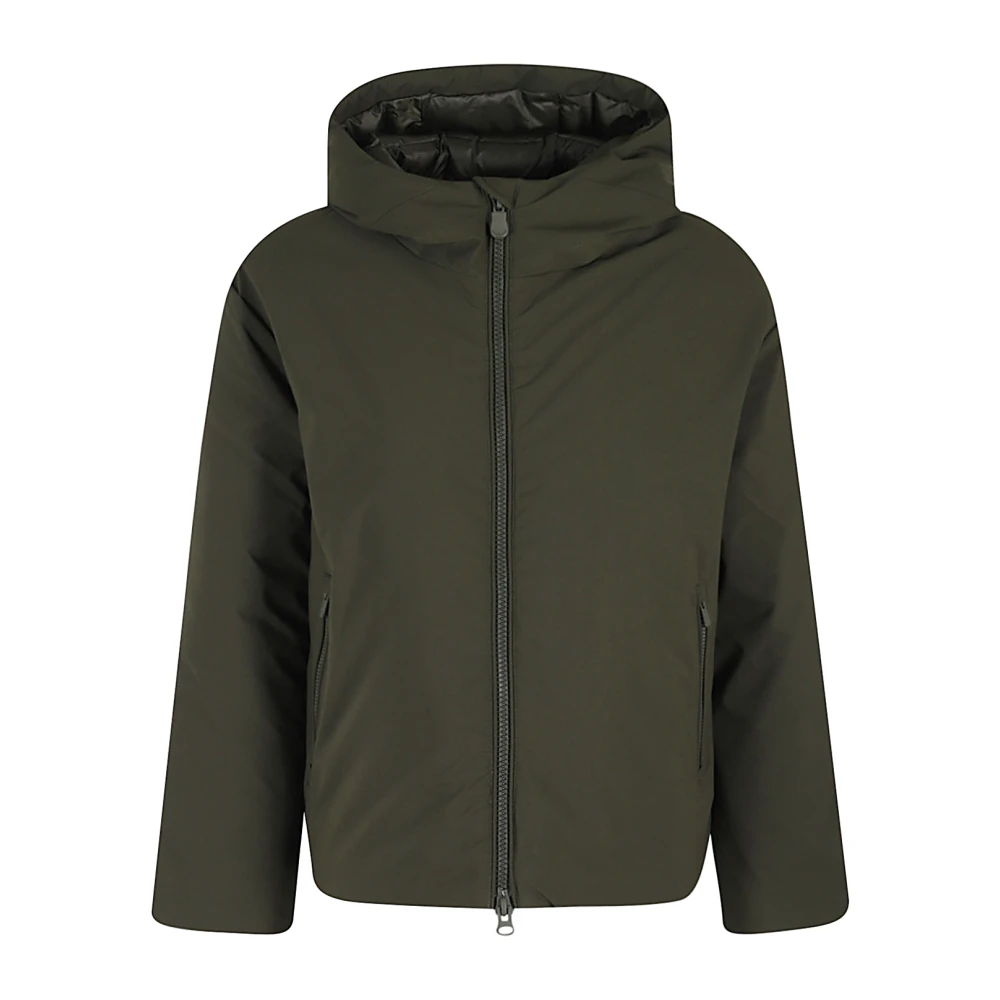 Save The Duck Stijlvolle Lichtgewicht Jas voor Vrouwen Green Dames