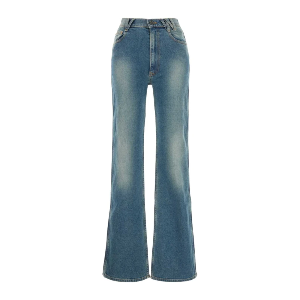 Vivienne Westwood Palazzo-stijl Jeans met hoge taille Blue Dames