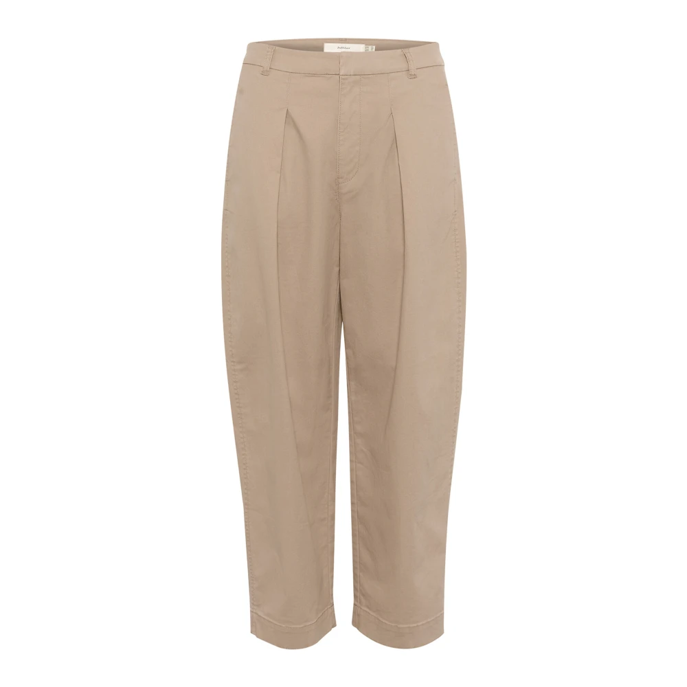 InWear Gebogen Pijp Losse Pasvorm Gemberbroek Beige Dames