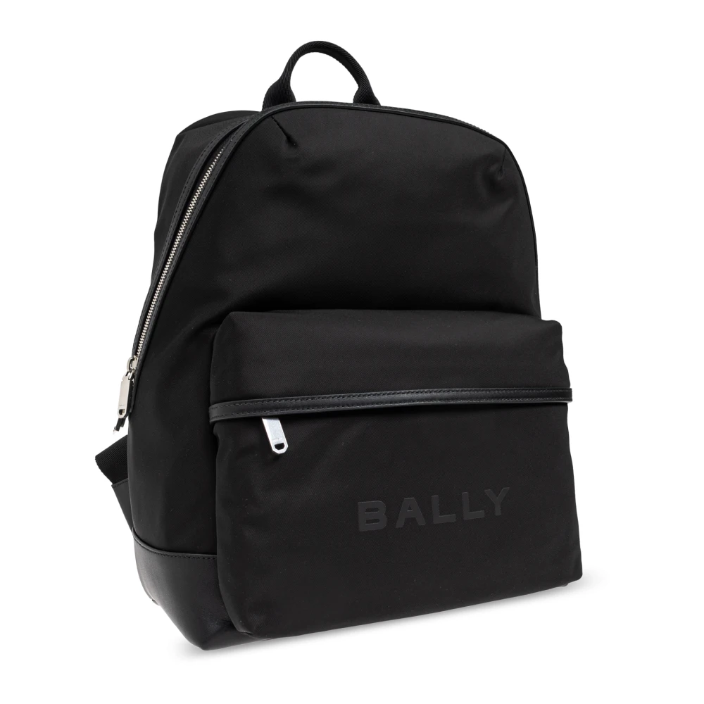 Bally Rugzak met bedrukt logo Black Heren