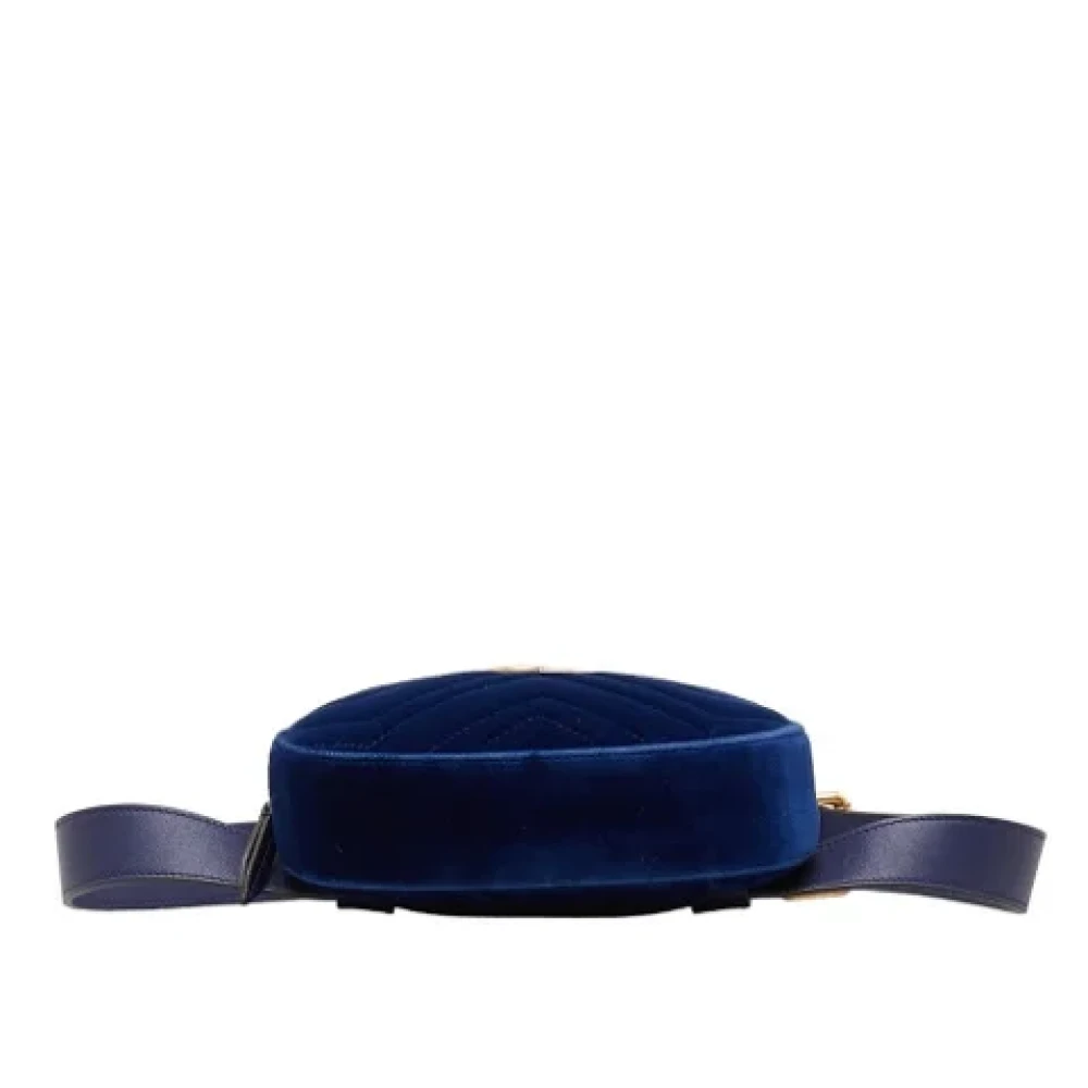 Gucci Vintage Pre-owned Canvas clutches Blue Dames