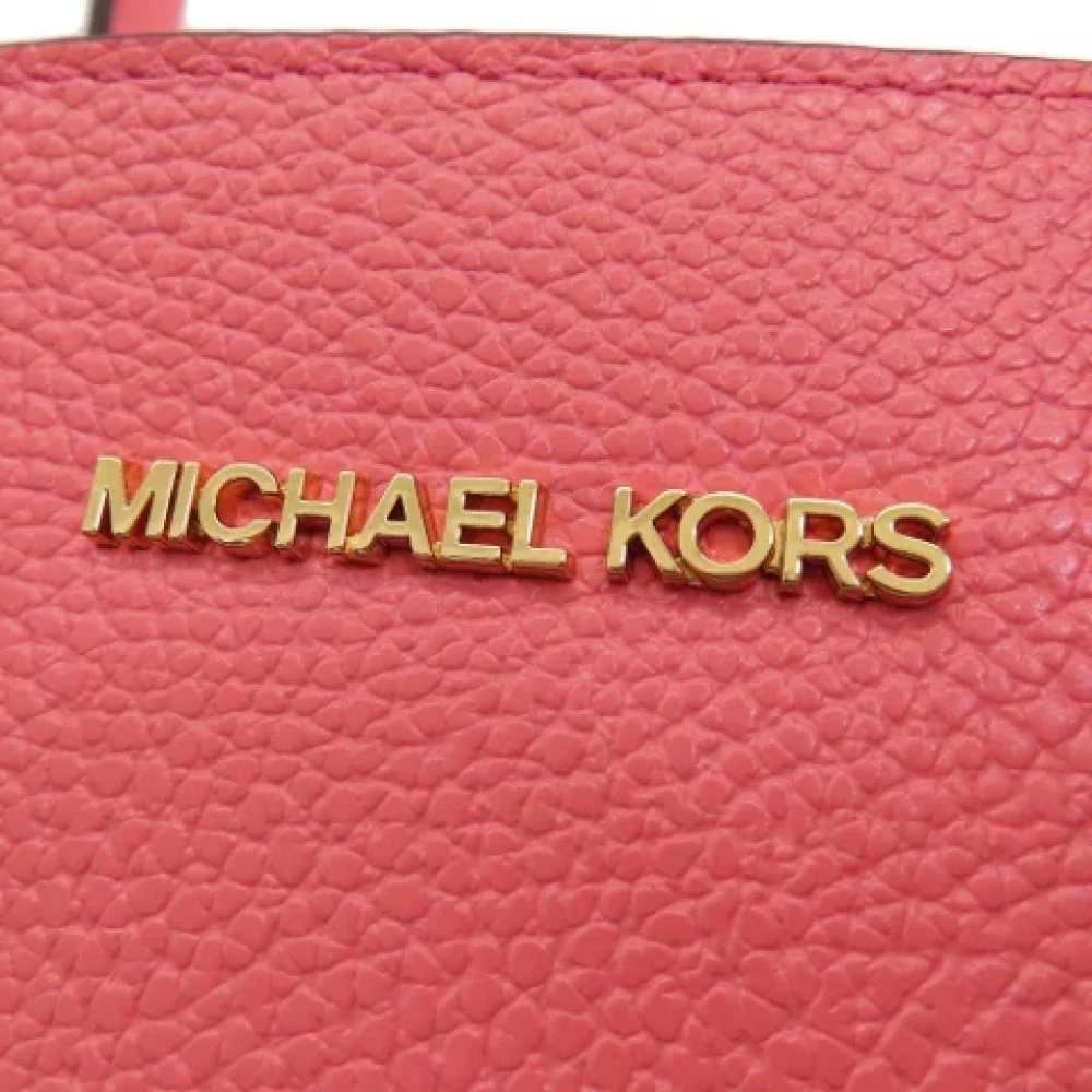 Michael Kors Pre-owned Leather handbags Pink Dames