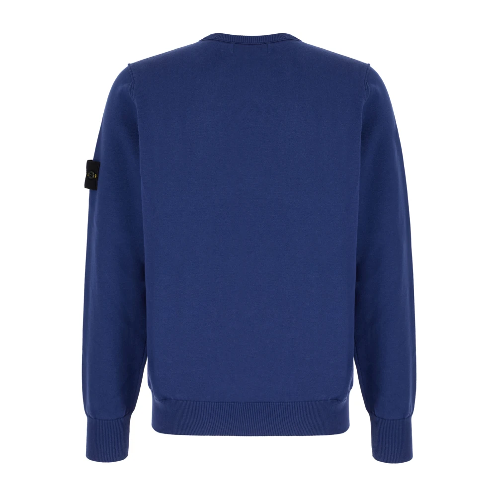 Stone Island Stijlvolle Gebreide Collectie voor Mannen Blue Heren