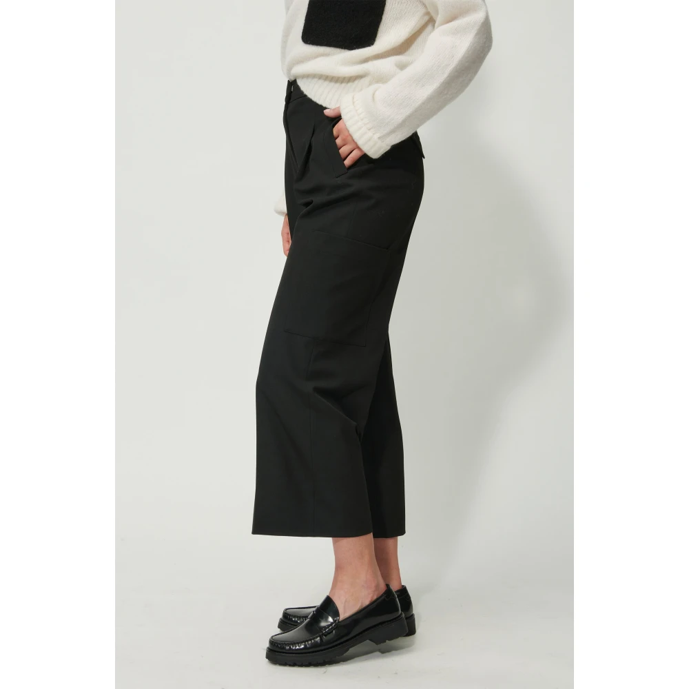 LUISA CERANO Wijde Broek 688580 3453 Black Dames