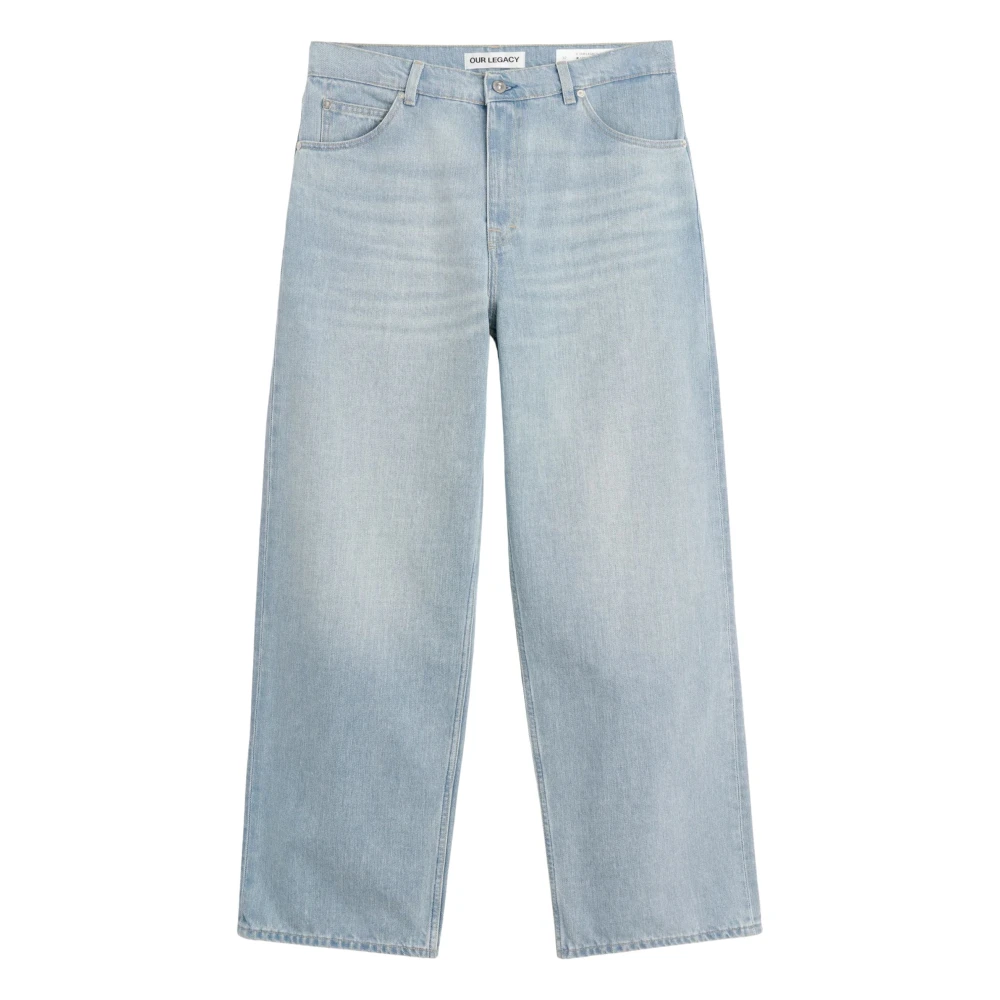 Our Legacy Men's Blue Straight Fit Jeans, W34, Vast Cut Jeans