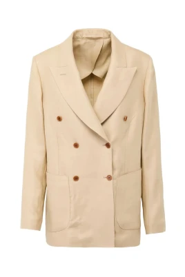 Klassisk Dubbelknäppt Blazer