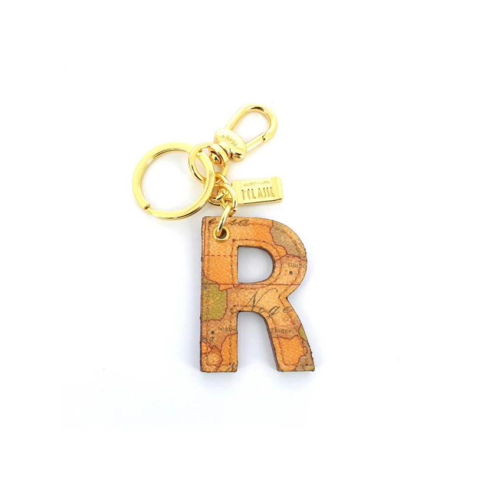 Alviero Martini 1A Classe Multicolor Keychains, Unisex, One Size, Letter Charm Accessories