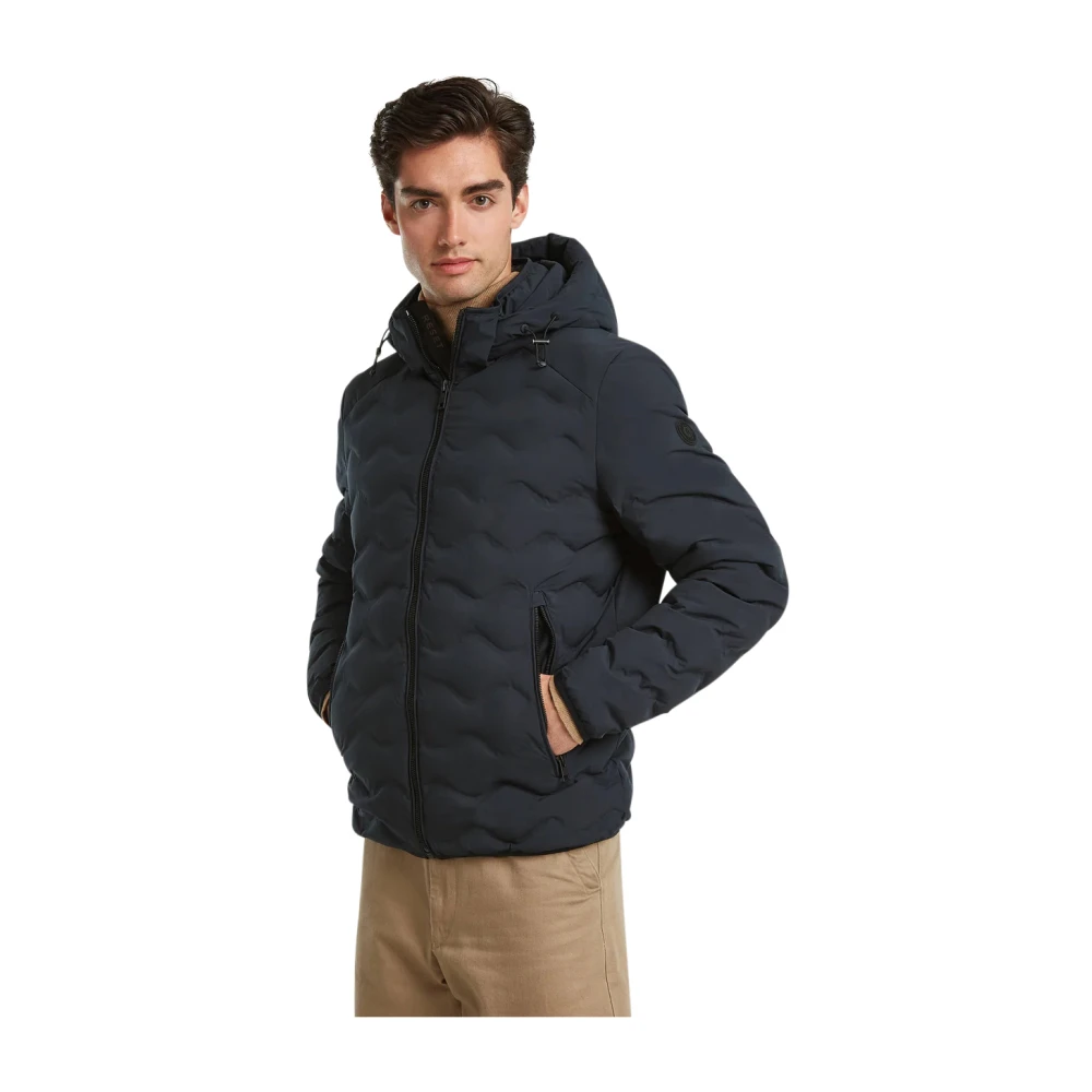 Reset Donkerblauwe winterjas Blue Heren