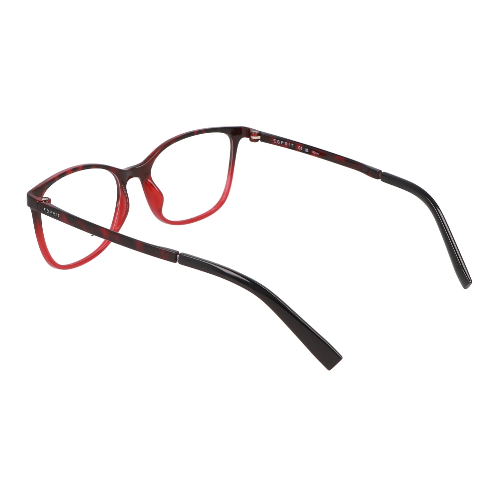 Esprit Vierkante acetaat montuur bril Red Unisex