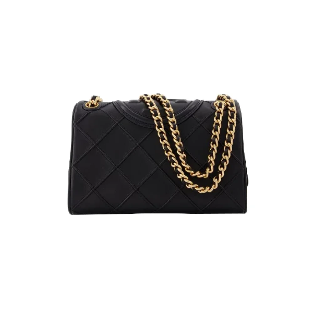 TORY BURCH Leather shoulder-bags Black Dames