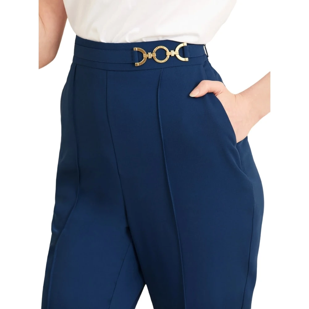 Guess Stijlvolle Broeken voor Mannen en Vrouwen Blue Dames