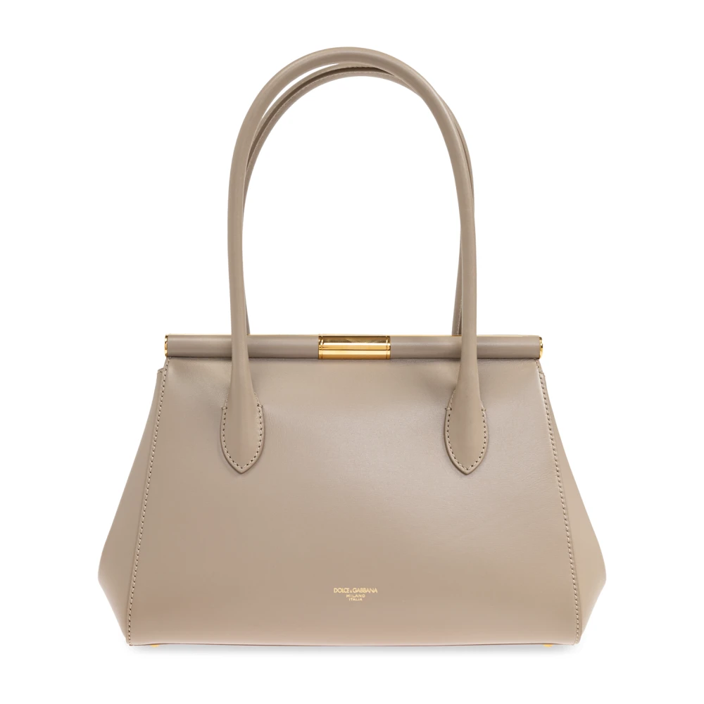 Dolce & Gabbana Schoudertas Marlene Beige Dames