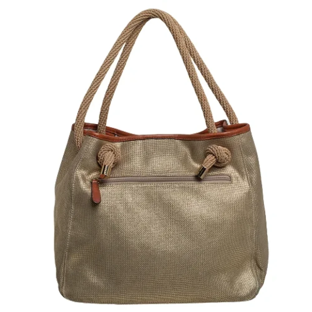 Michael Kors Pre-owned Canvas totes Beige Dames