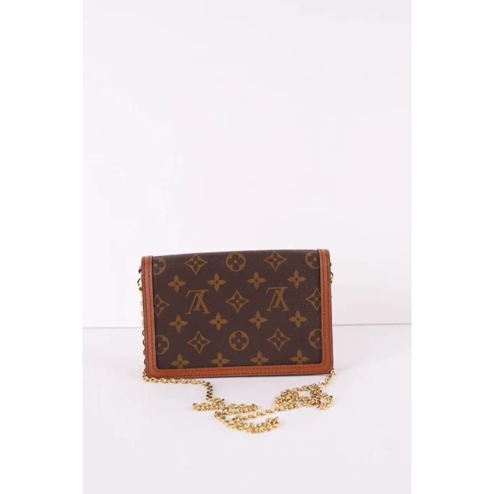 Louis Vuitton Vintage Pre-owned Leather louis-vuitton-bags Brown Dames