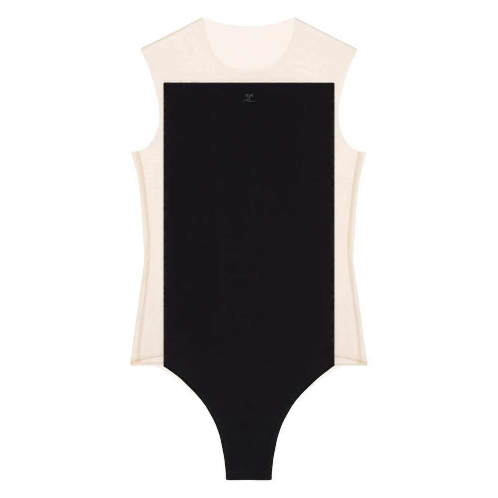 Courrèges Magische Square Bodysuit Multicolor Dames