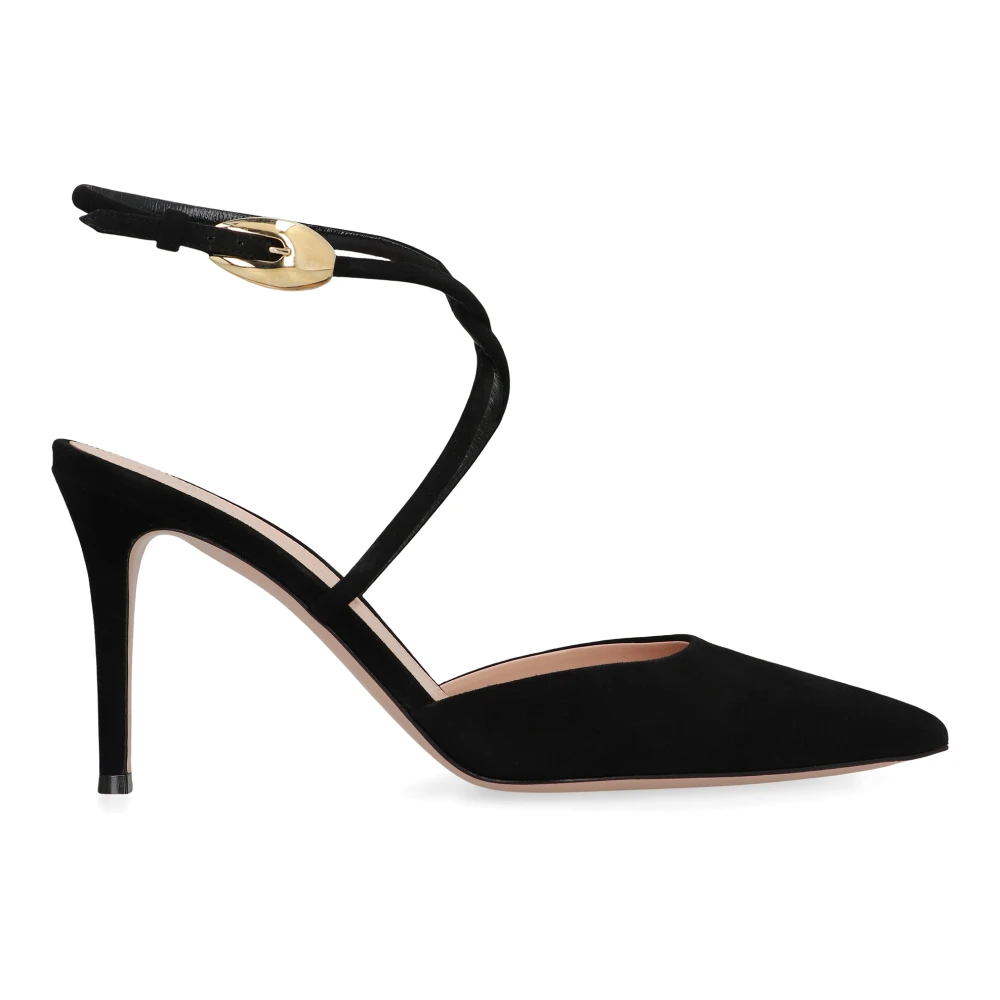 Gianvito Rossi Black Pumps, Female, 7 Uk, Pumps