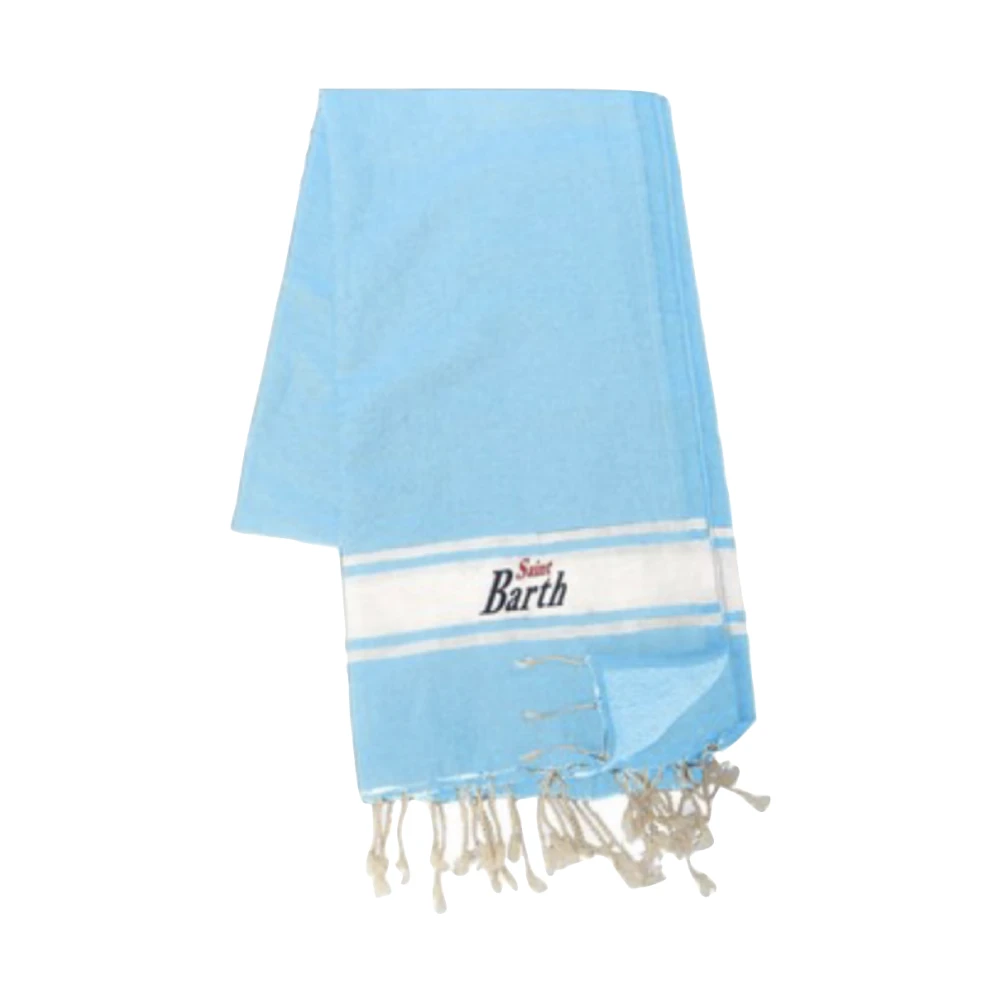 MC2 Saint Barth Bomull Strandhandduk Olika Färger Blue, Unisex