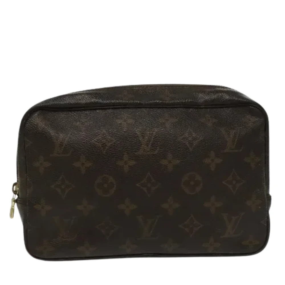 Louis Vuitton Vintage Pre-owned Canvas clutches Brown Dames