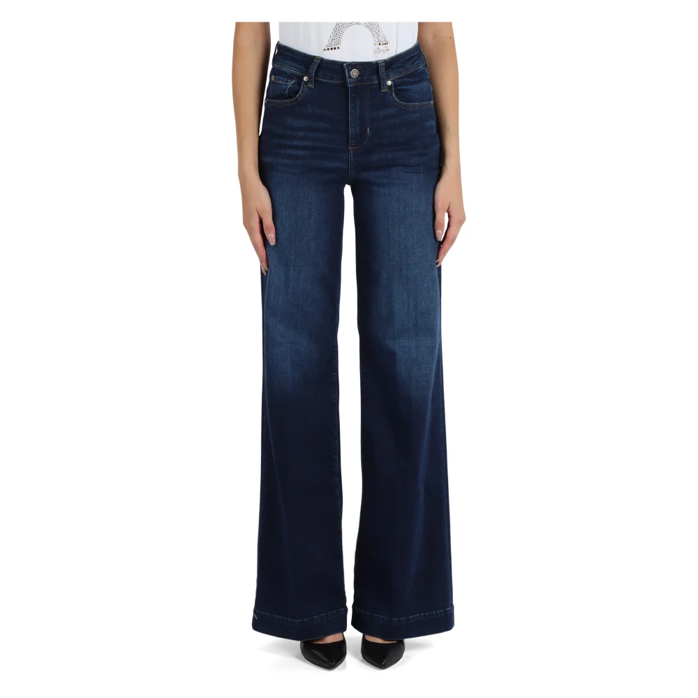 Liu Jo Authentieke Beat Flare Jeans Blue Dames