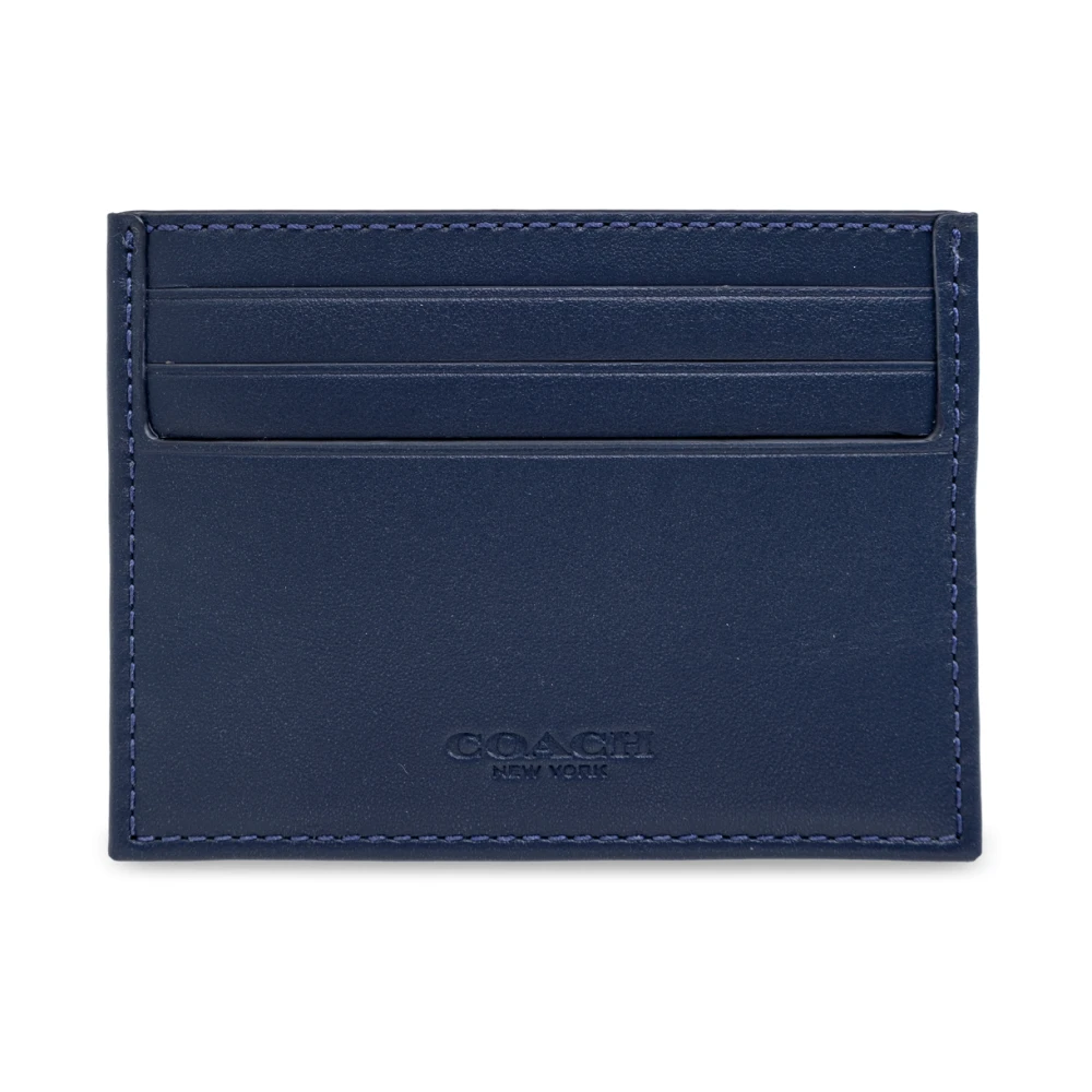 Coach Kaartendoos met Logo Blue Heren