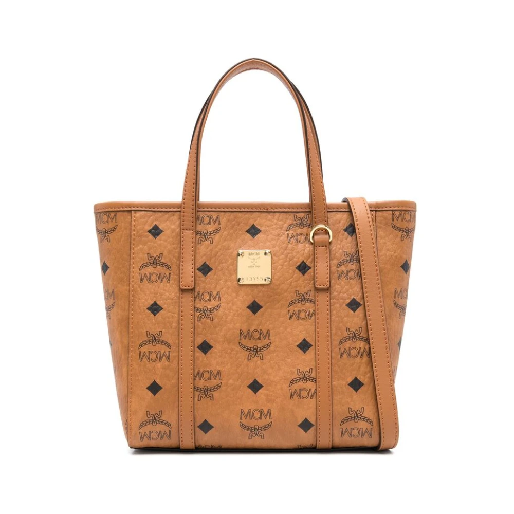 MCM Kameelbruine Toprits Handtas Brown Dames