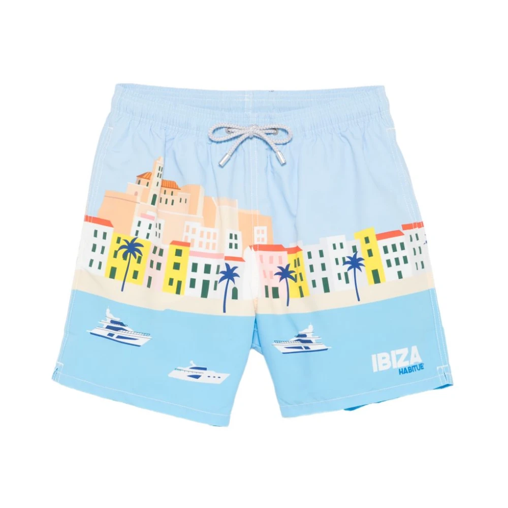 Mc2 Saint Barth Uomo Multicolor - Gustavia Swim-Shorts - Swimwear - E - L
