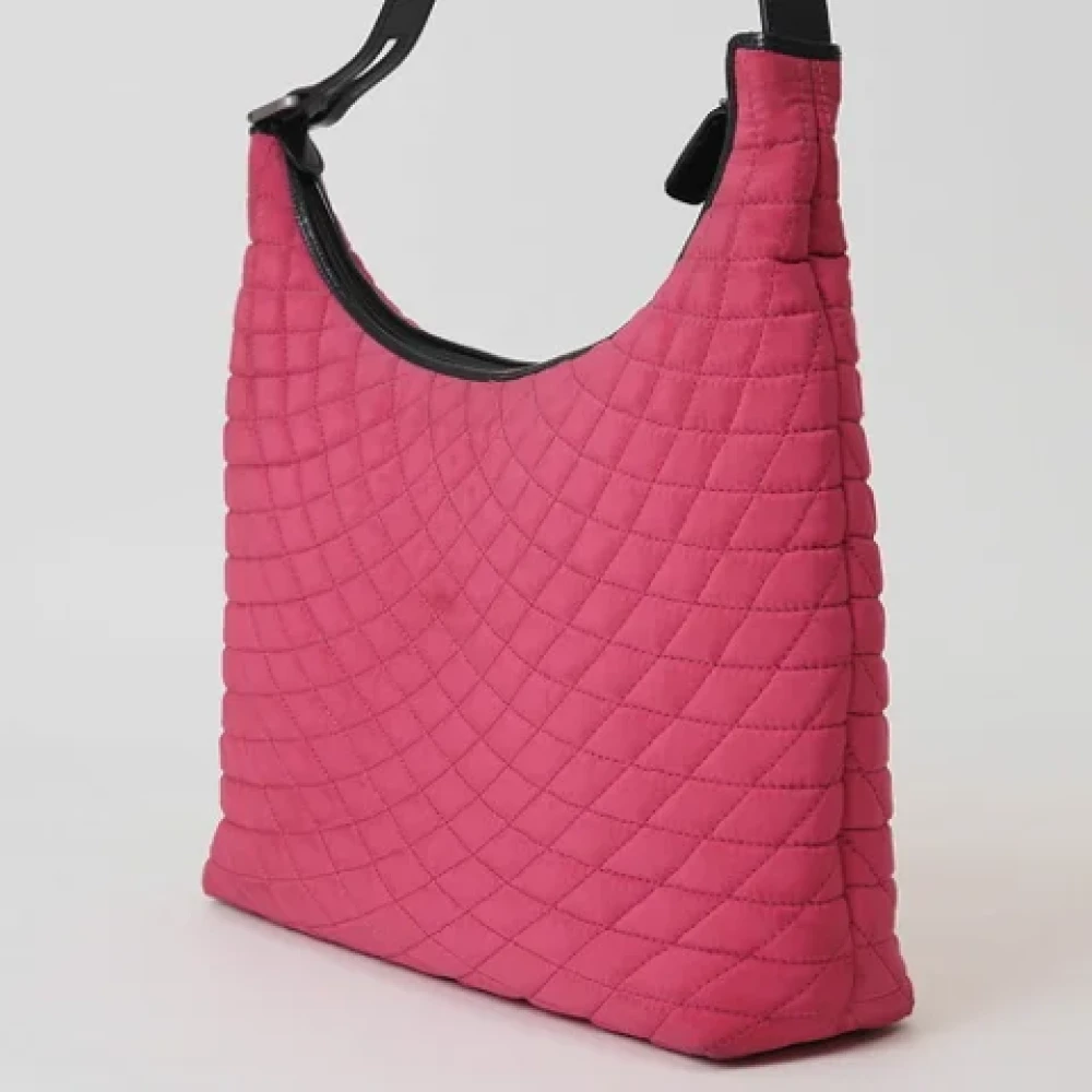 Bally Pre-owned Nylon shoulder-bags Pink Dames