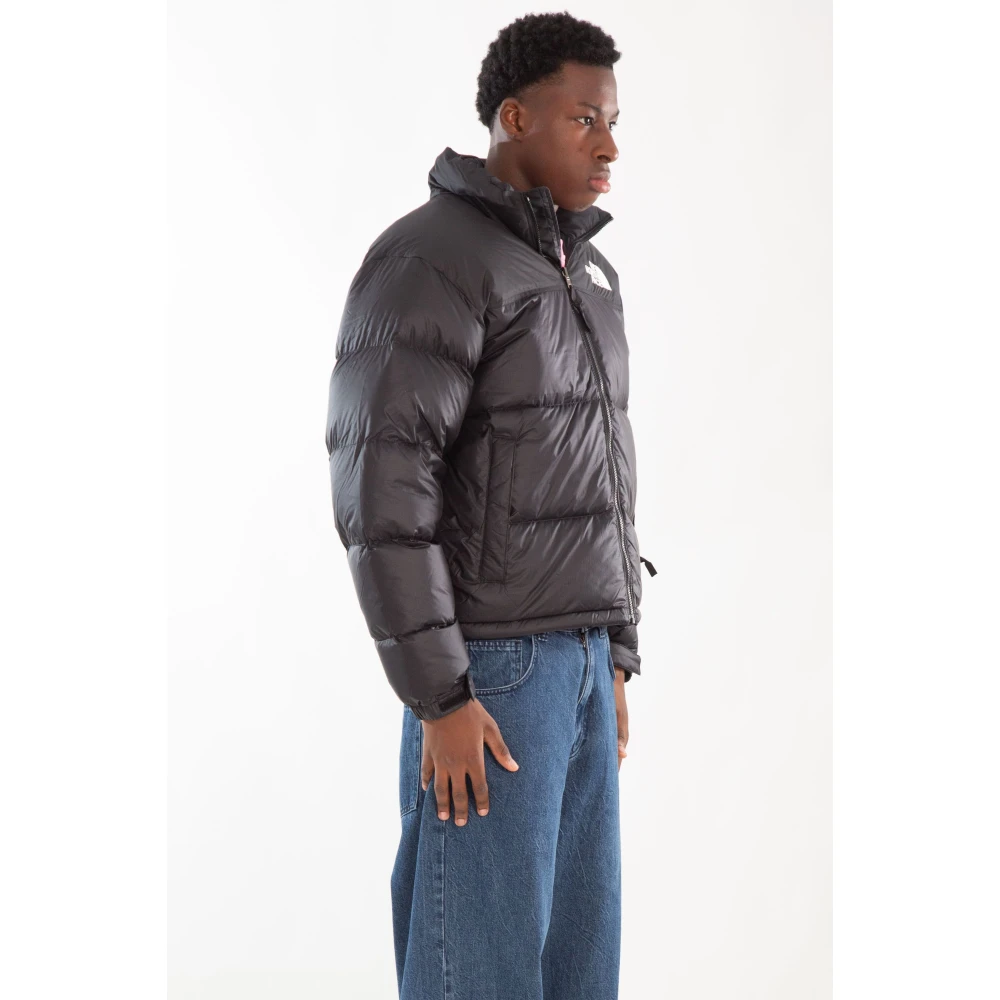 The North Face Retro Nuptse Donsjack Black Heren