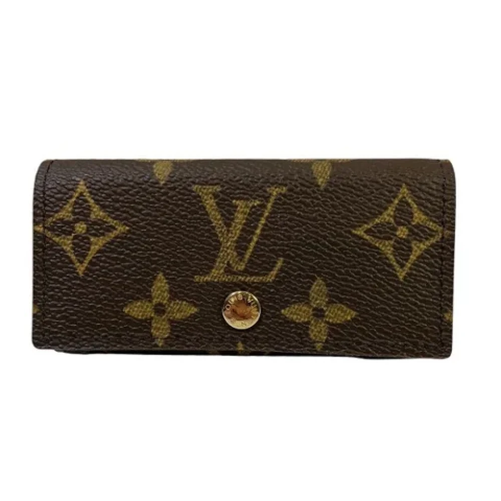 Louis Vuitton Vintage Pre-owned Fabric key-holders Brown Unisex