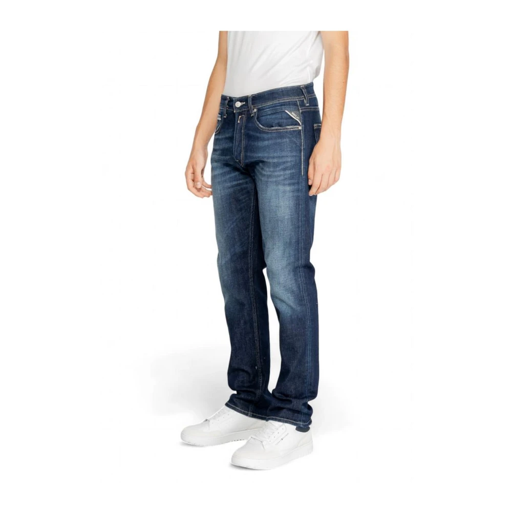 Replay Sartoriale Relaxed-fit Jeans Blue Heren