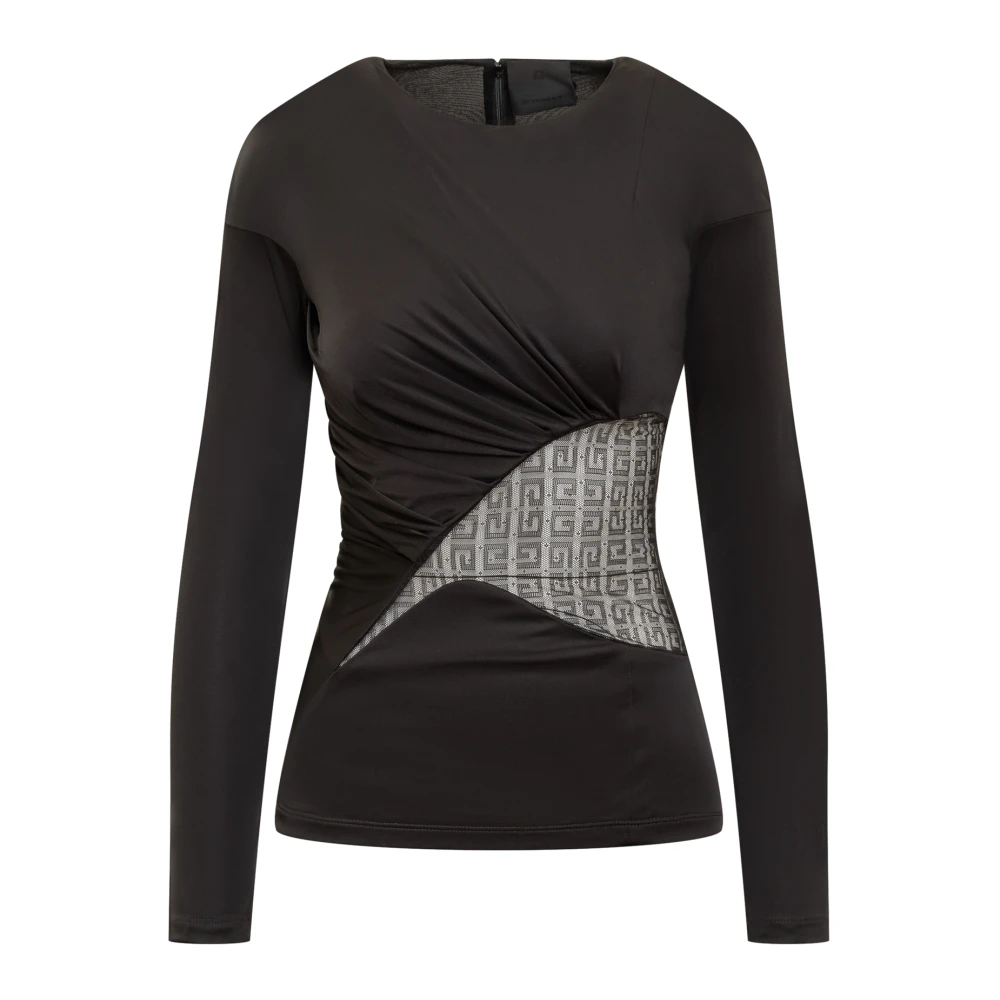 Givenchy Viscose Top Black Dames