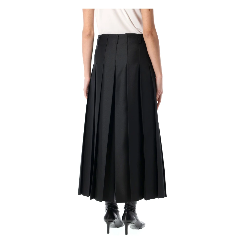 Comme des Garçons Geplooide Broek Black Dames