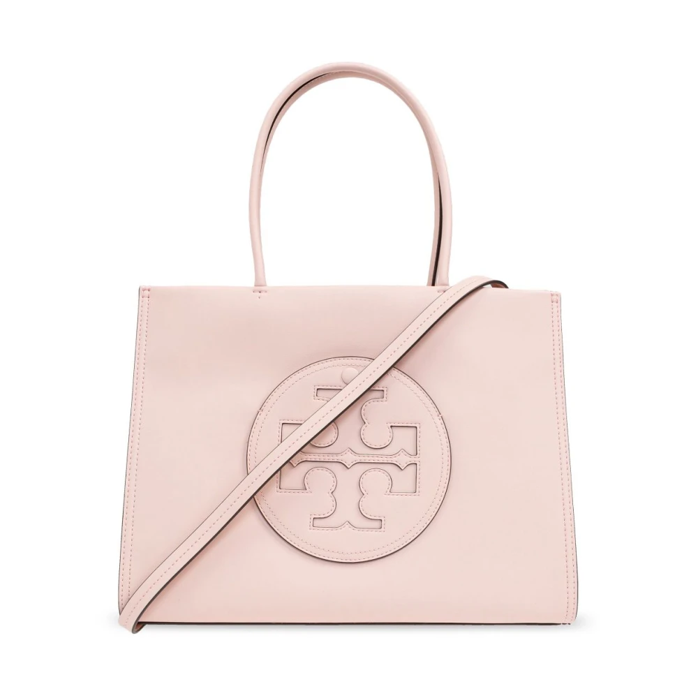 TORY BURCH Blush Pink Double T Motif Handtas Pink Dames