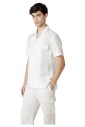 chemise-florale-a-manches-courtes-en-lin-et-coton