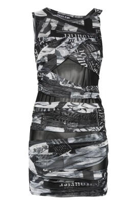 asymmetric-draped-dress-black-white-design
