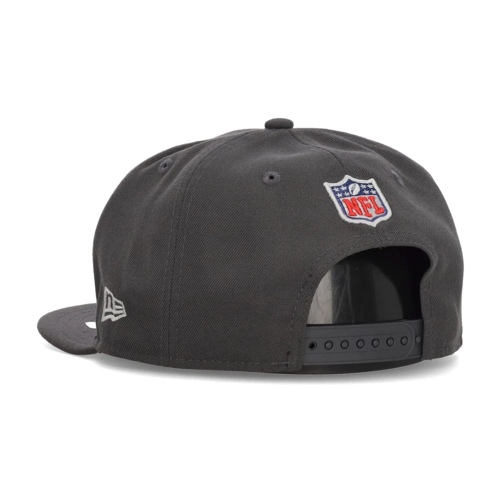 new era NFL Draft Grafiet Platklep Hoed Gray Unisex
