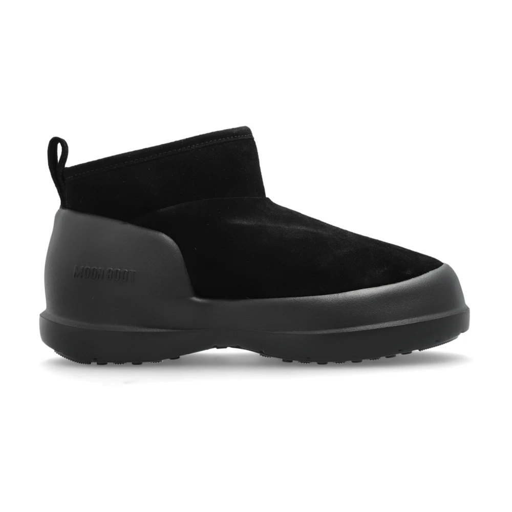 Moon Boot Donna Nero - Mezzaluna Stivali Bassi Da Neve - Shoes - 37 Eu