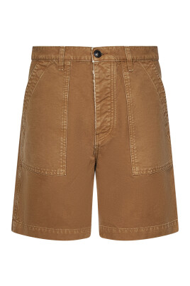 brown-bermuda-shorts-with-frayed-details