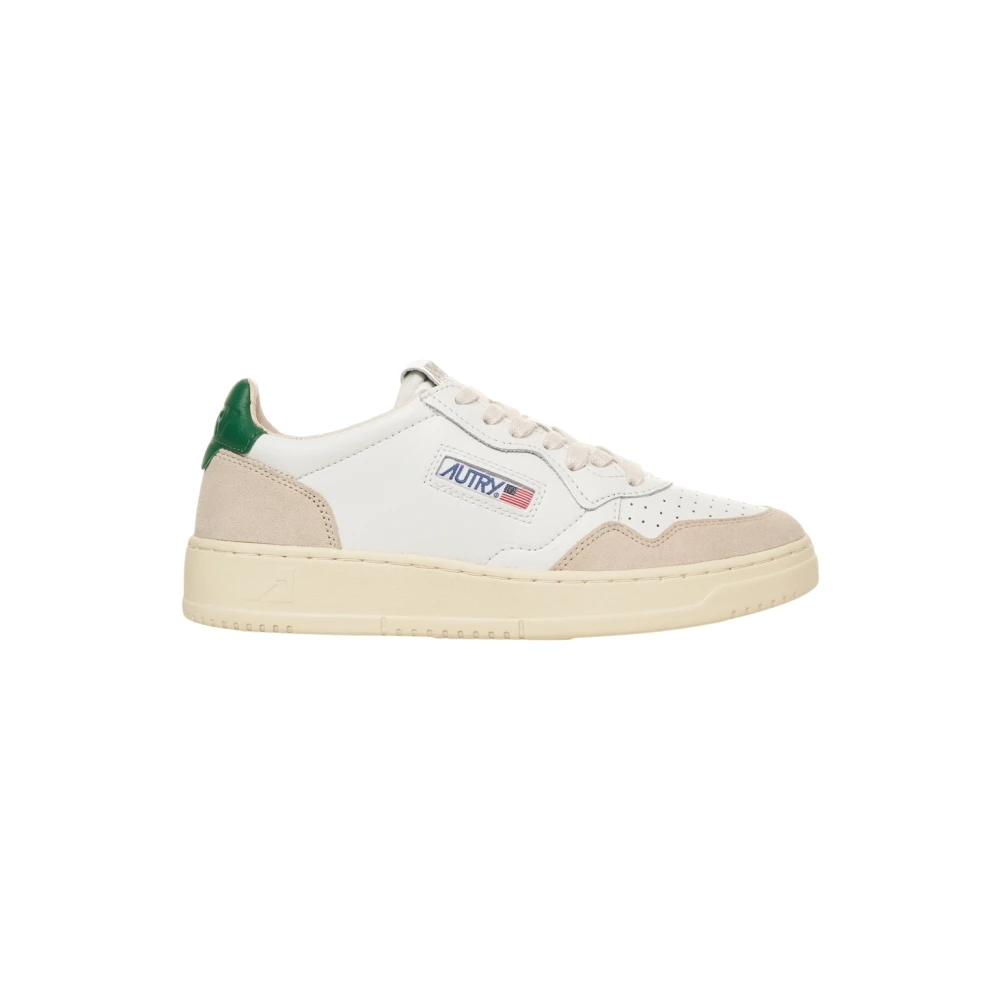 Autry White Sneakers, Female, 7 Uk, Medalist Low