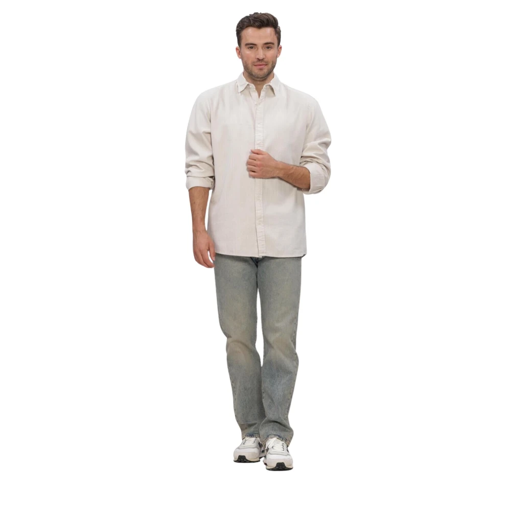 G-Star Herren Creme Raw Hemd Clean D25196-D454 Écru Regular Fit Groß - Bild 2