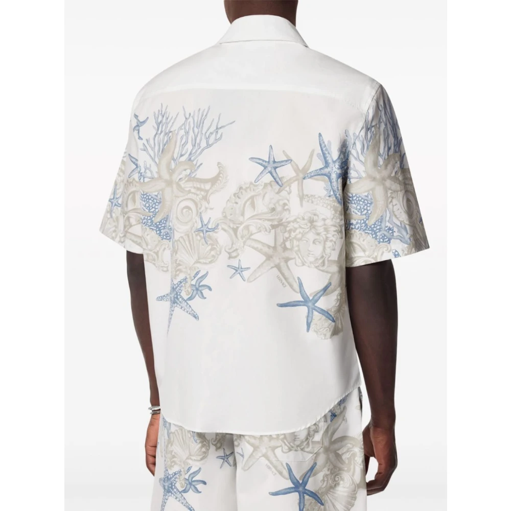 Versace Witte Shirts voor Mannen Aw24 White Heren