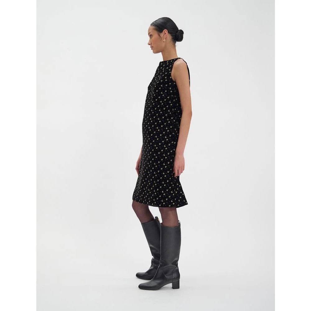 Ines De La Fressange Paris Madeleine Cocktail Jurk Black Dames